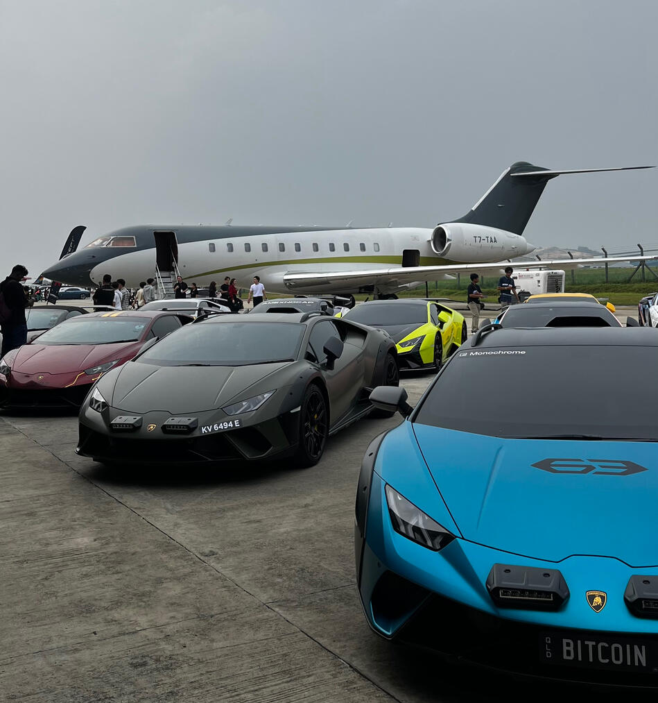 Supercar x Private Jet - Lifedrivecollective